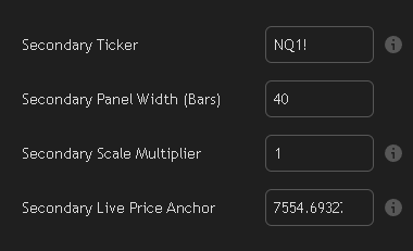 Secondary Panel Settings